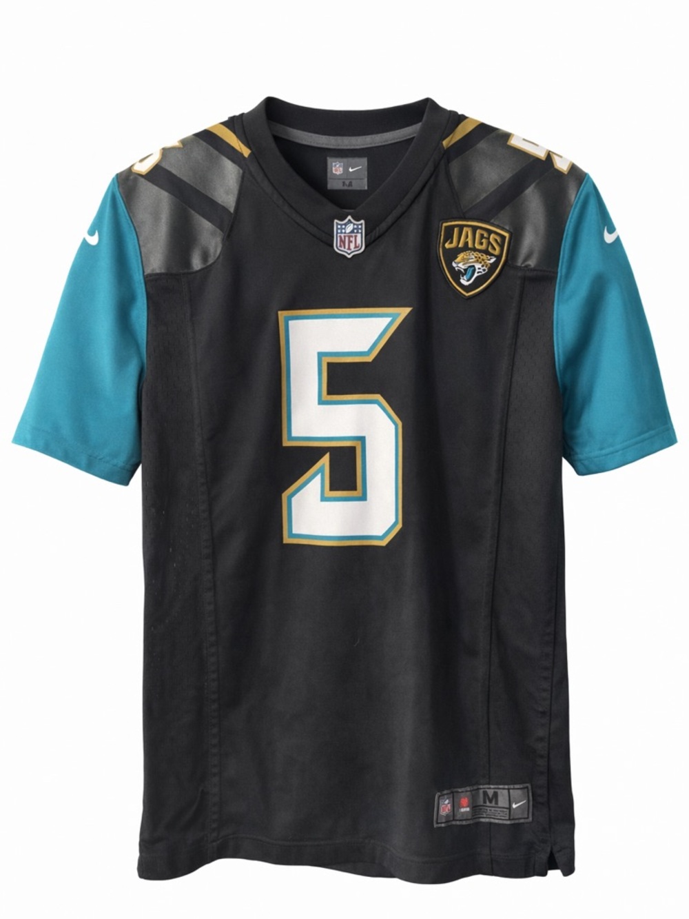 Bortles #5 Jacksonville Jaguars Black & Teal NFL Youth Jersey
